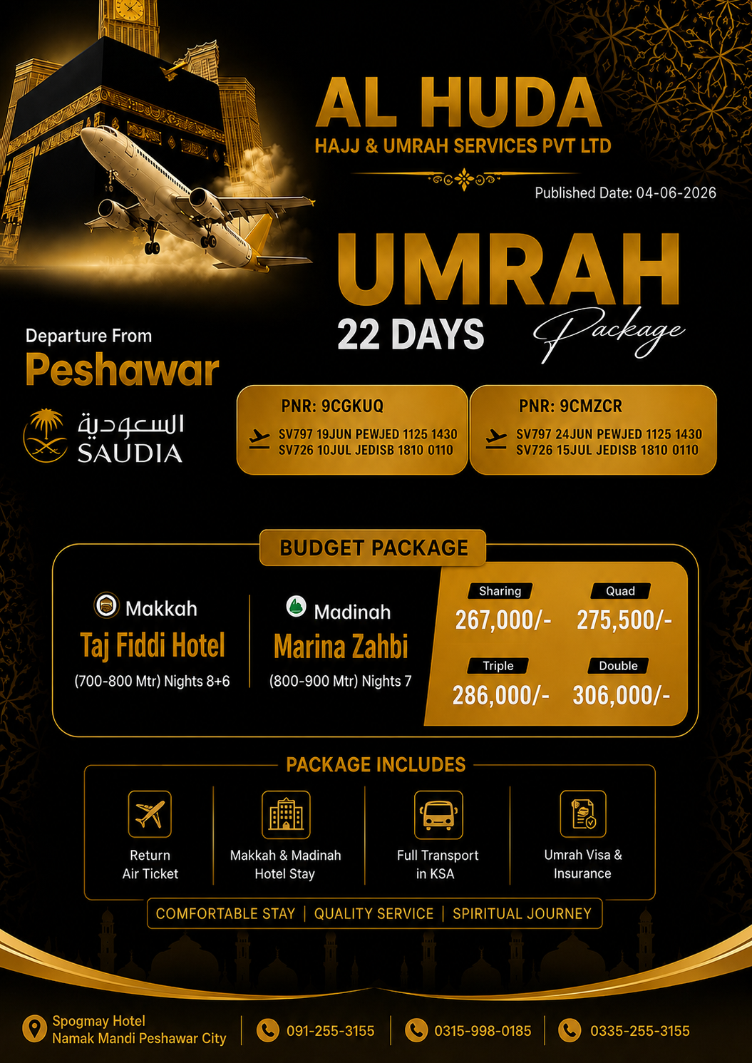 Budget Umrah Package 